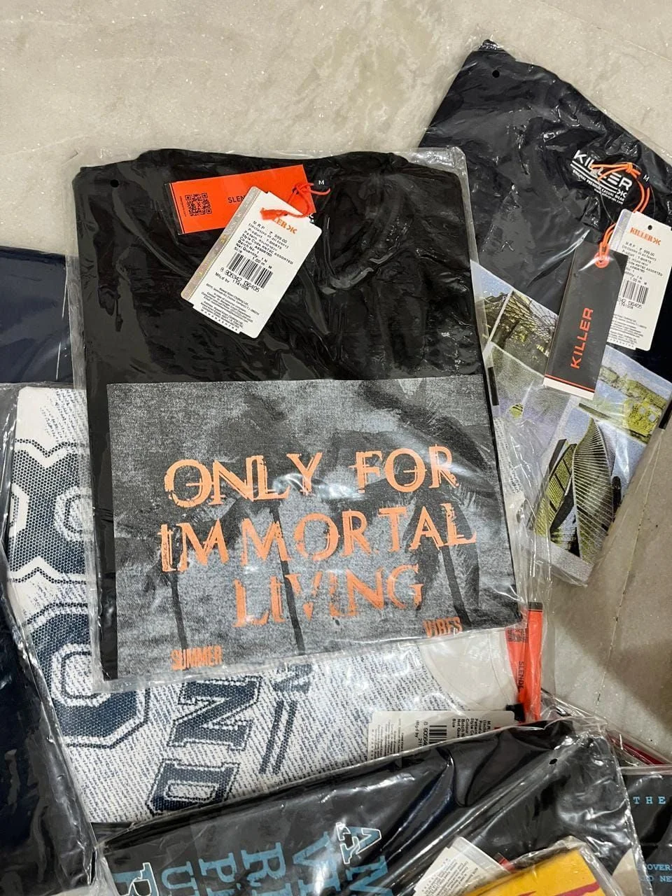 KILLER T-SHIRT WITH BRAND BILL 8