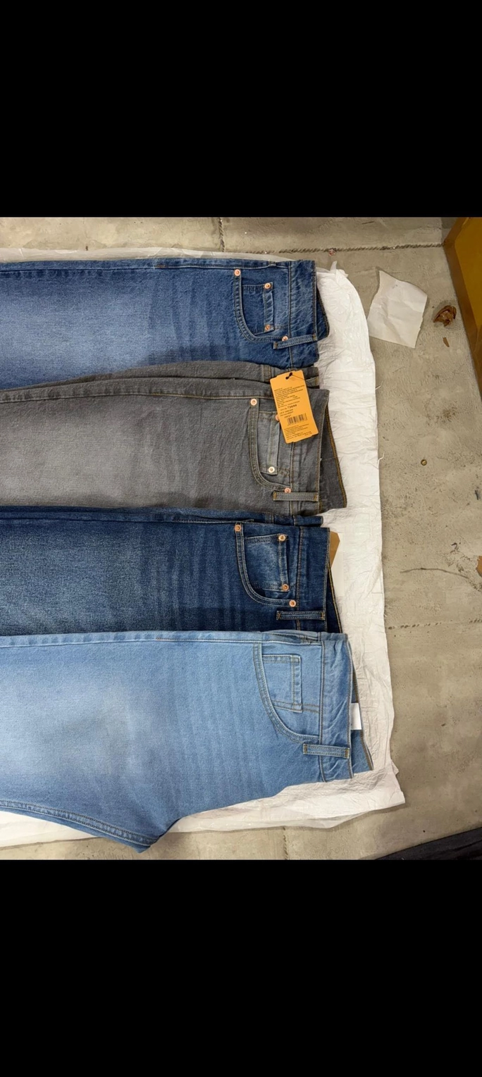 LEVIS 517 BOOTCUT JEANS DENIM WITH BRAND BILL 6