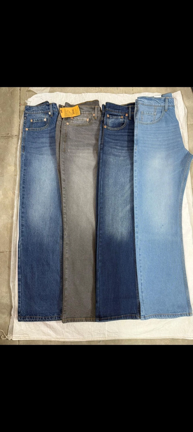 LEVIS 517 BOOTCUT JEANS DENIM WITH BRAND BILL 7