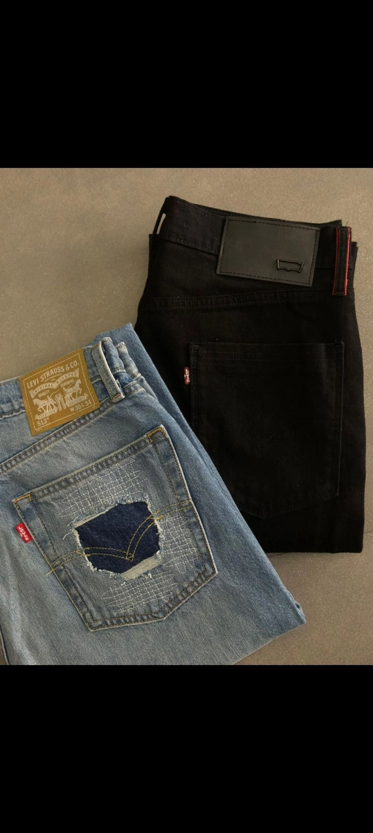 LEVIS MENS DENIMS A96HK WITH BRAND BILL 4