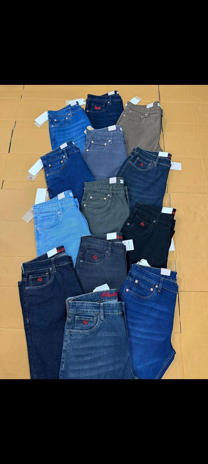 LEVIS RED LOOP DENIM WITH BRAND BILL 2
