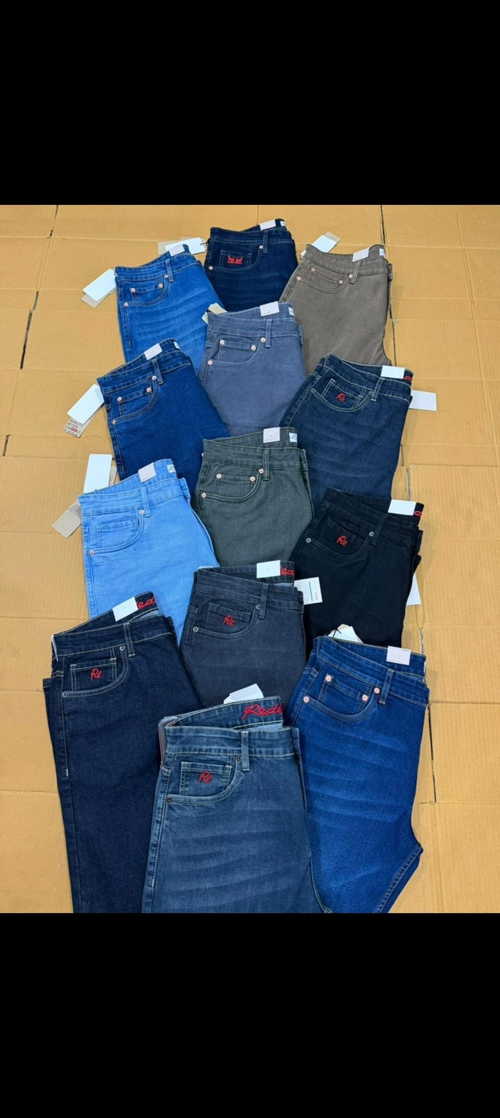 LEVIS RED LOOP DENIM WITH BRAND BILL 3
