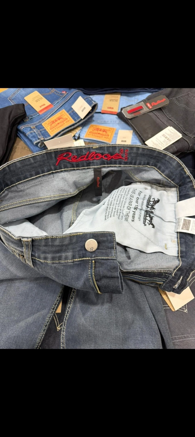 LEVIS RED LOOP DENIM WITH BRAND BILL 8