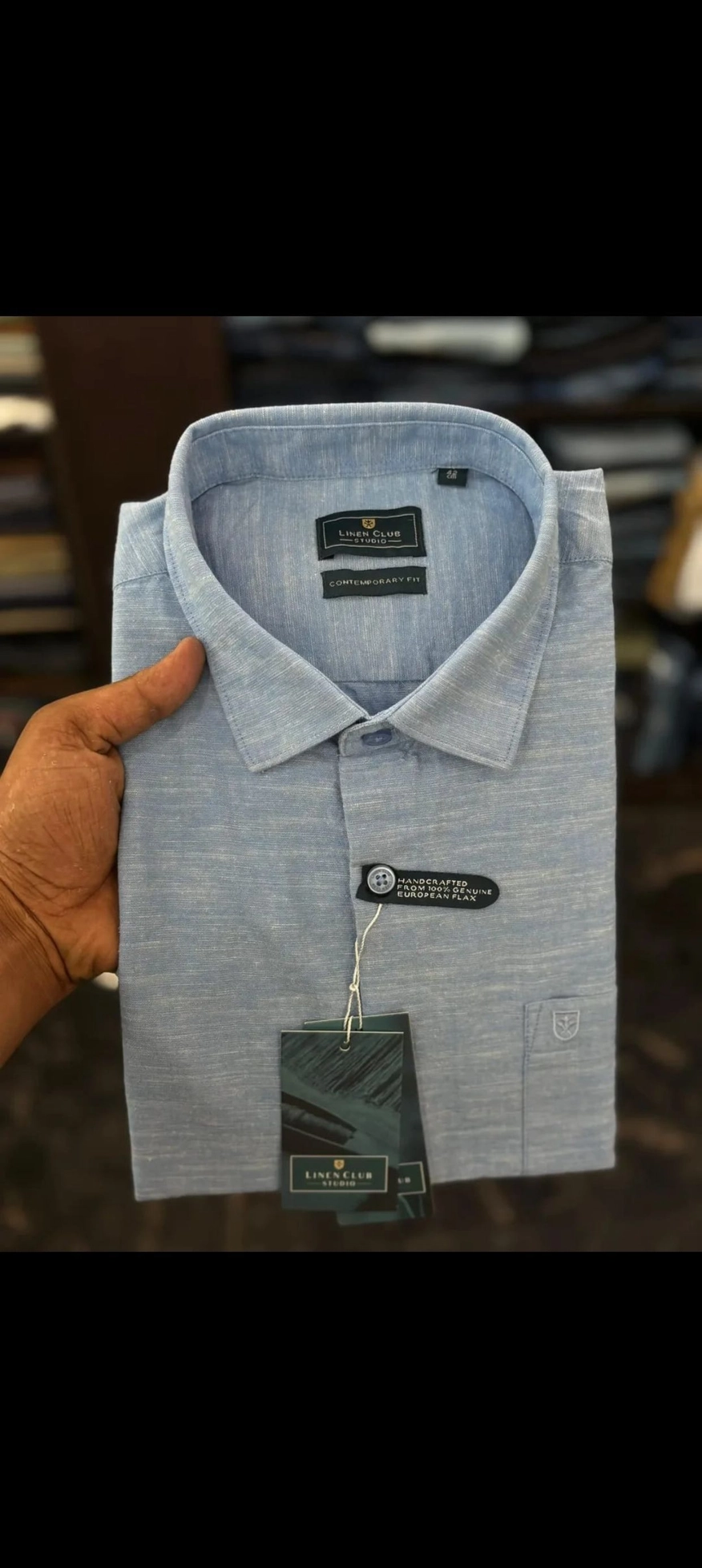LINEN CLUB SHIRTS – 100% ORGINAL WITH BRAND BILL 2