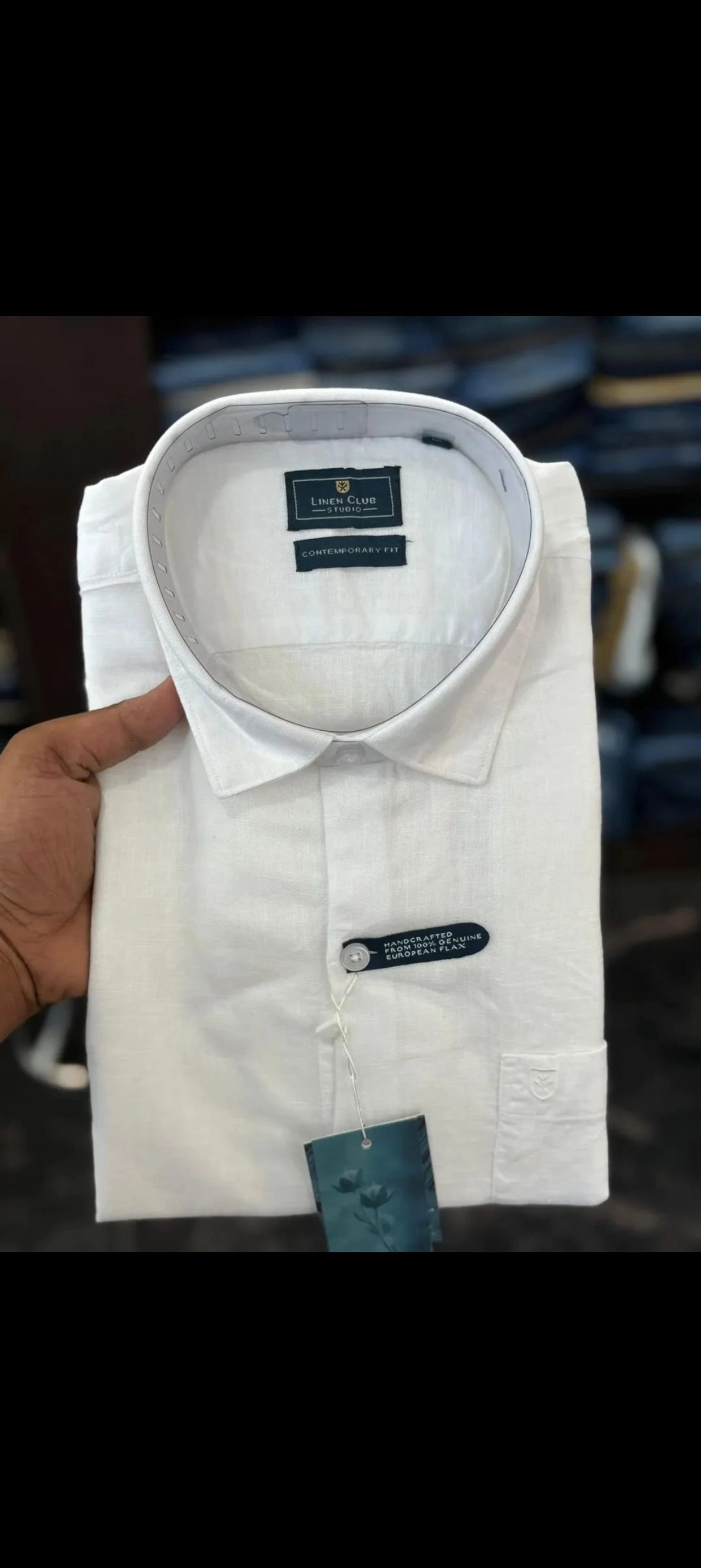 LINEN CLUB SHIRTS – 100% ORGINAL WITH BRAND BILL 8