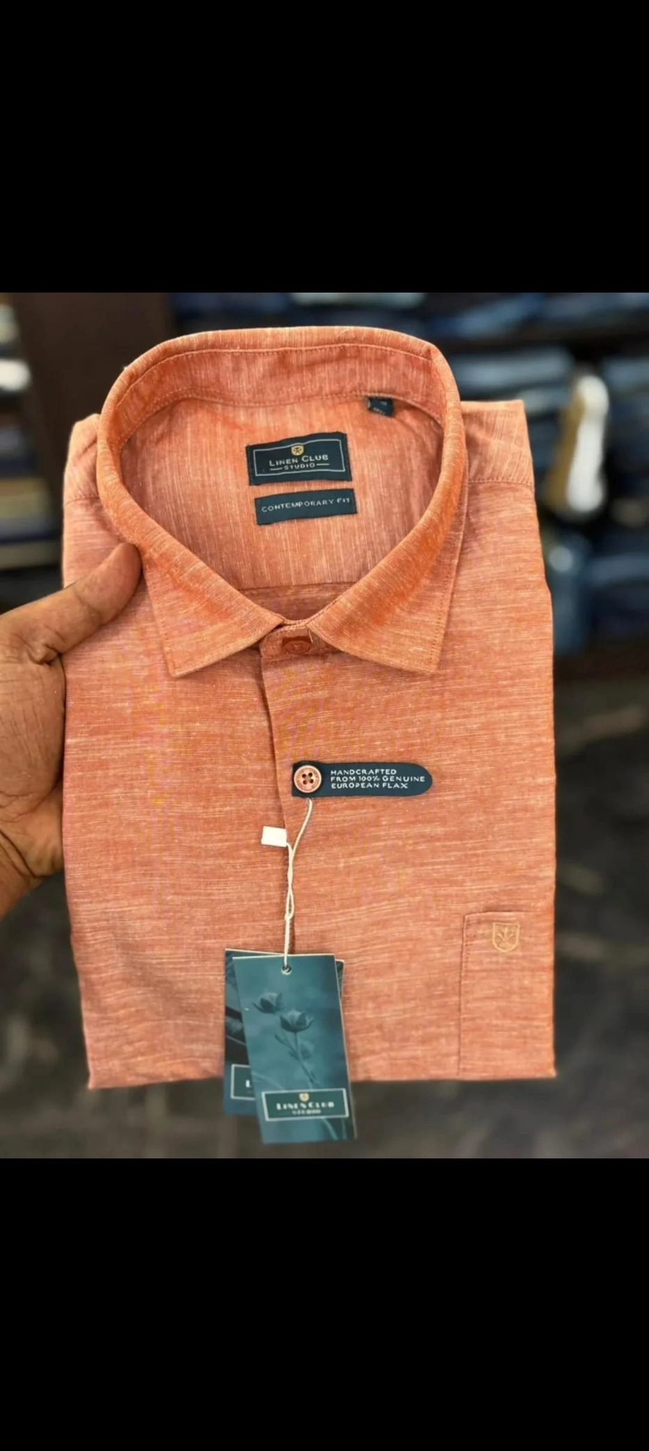 LINEN CLUB SHIRTS – 100% ORGINAL WITH BRAND BILL 9