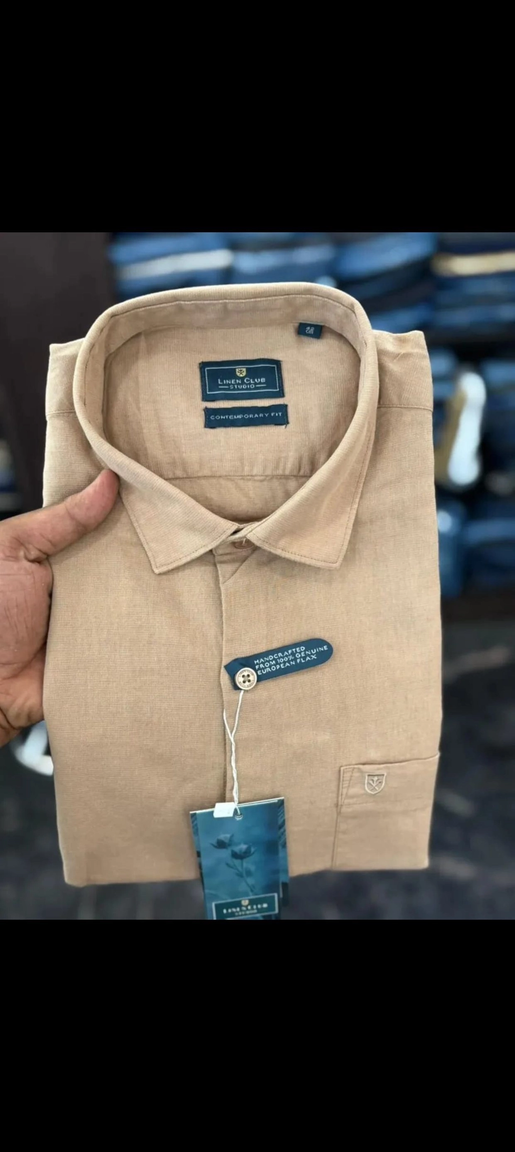 LINEN CLUB SHIRTS – 100% ORGINAL WITH BRAND BILL 10