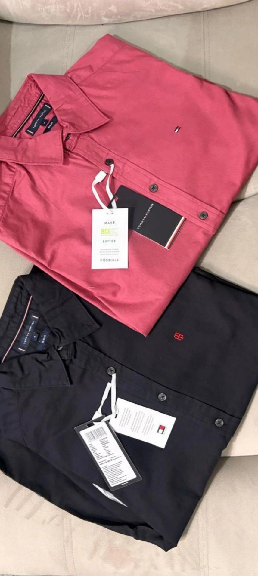 TOMMY HILFIGER SHIRT 100% ORGINAL WITH BRAND BILL 1