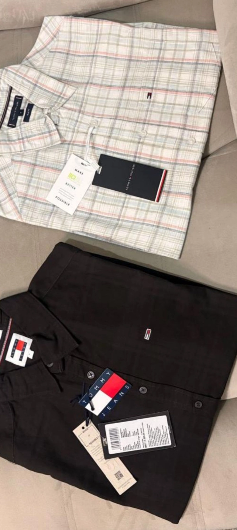 TOMMY HILFIGER SHIRT 100% ORGINAL WITH BRAND BILL 2