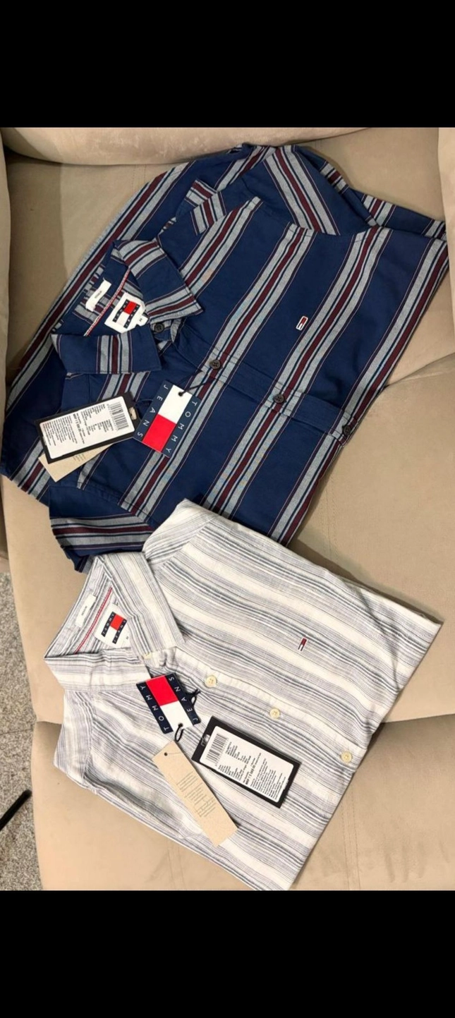 TOMMY HILFIGER SHIRT 100% ORGINAL WITH BRAND BILL 8