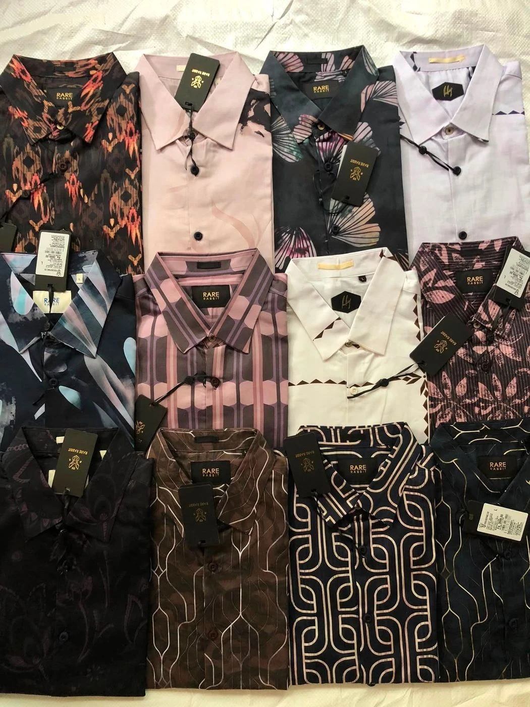 RARE RABBIT 🐰 SHIRTS POP OXPT7689DH WITH BRAND BILL 1