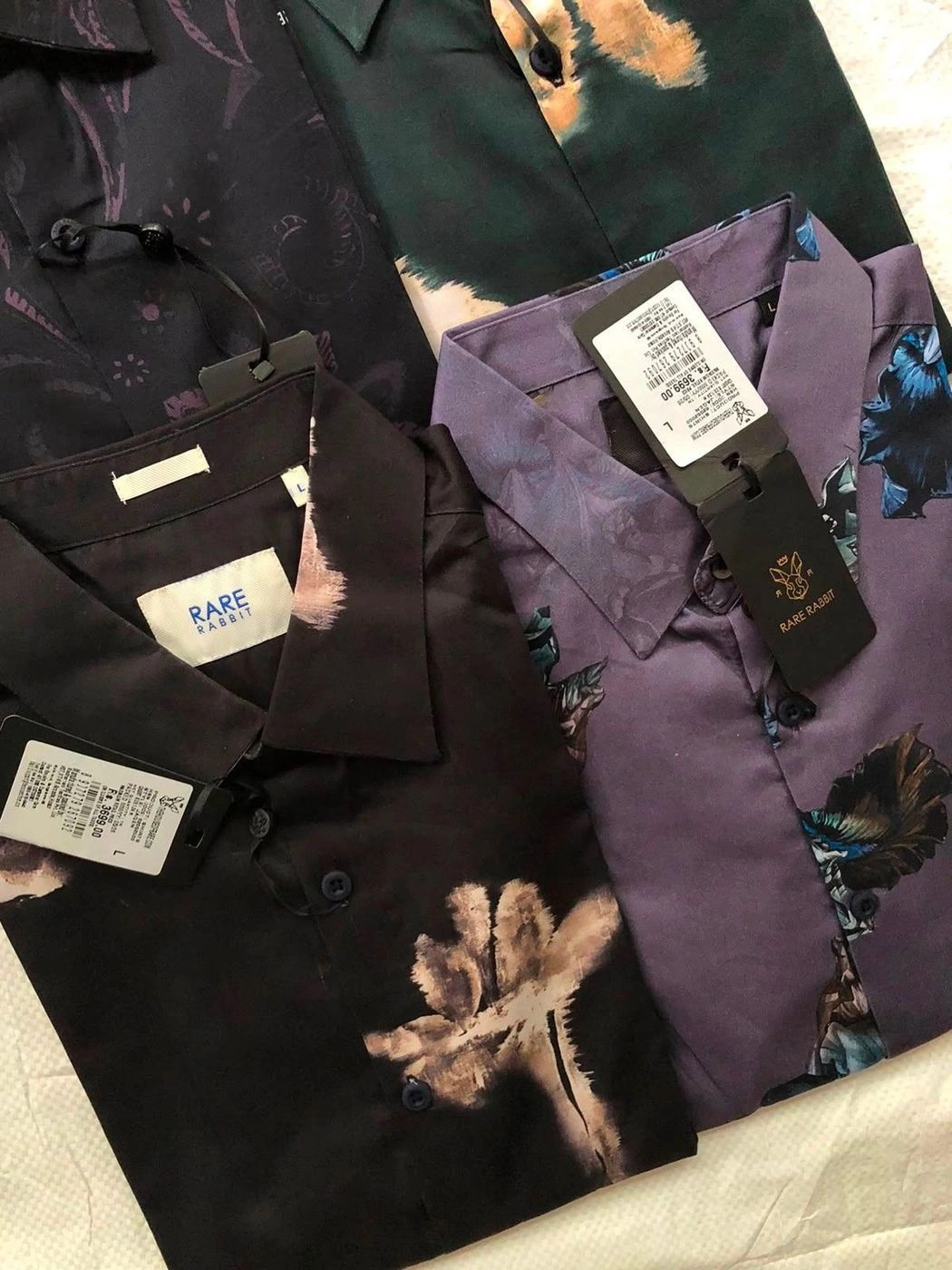 RARE RABBIT 🐰 SHIRTS POP OXPT7689DH WITH BRAND BILL 7