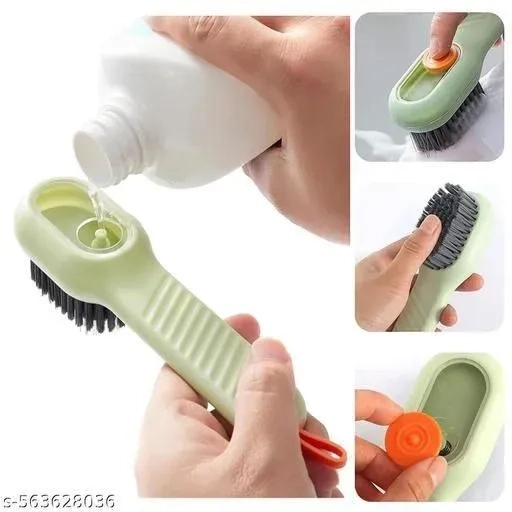 Multipurpose Liquid Dispenser Cleaning Brush