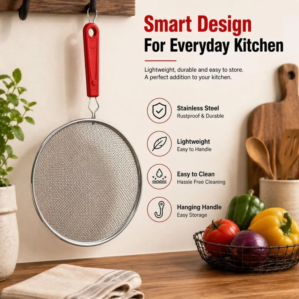 Phulka grill for gas stove | Jali for kitchen cooking |pulka grill for home gas stove | Gas Grill Tawa, Papad & Brinjal Roaster | 3
