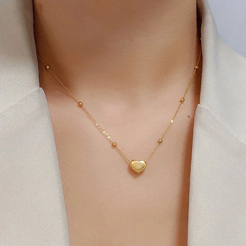 Solid heart pentant 1