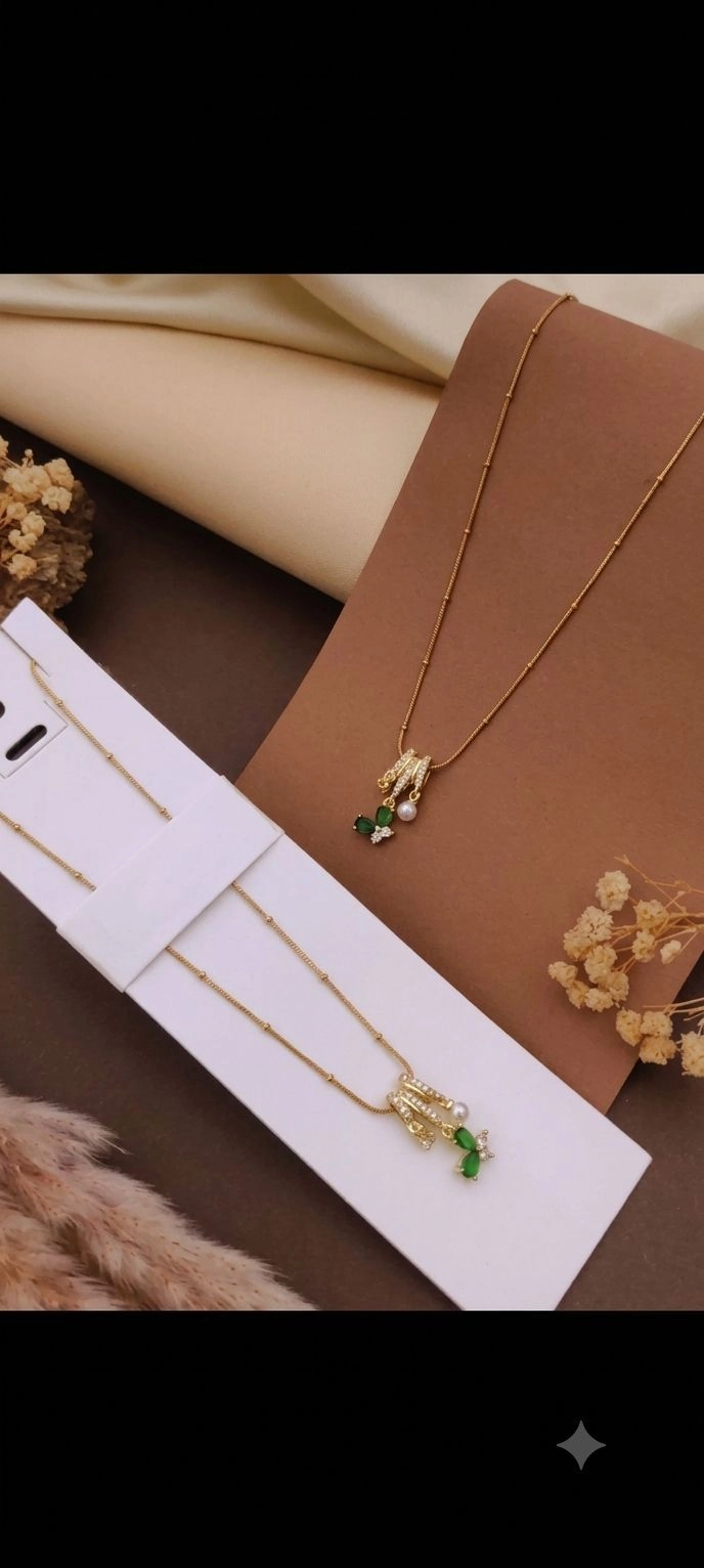 Green butterfly charm pentant
