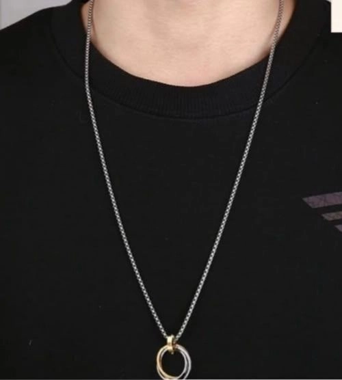Silver mens chain 2