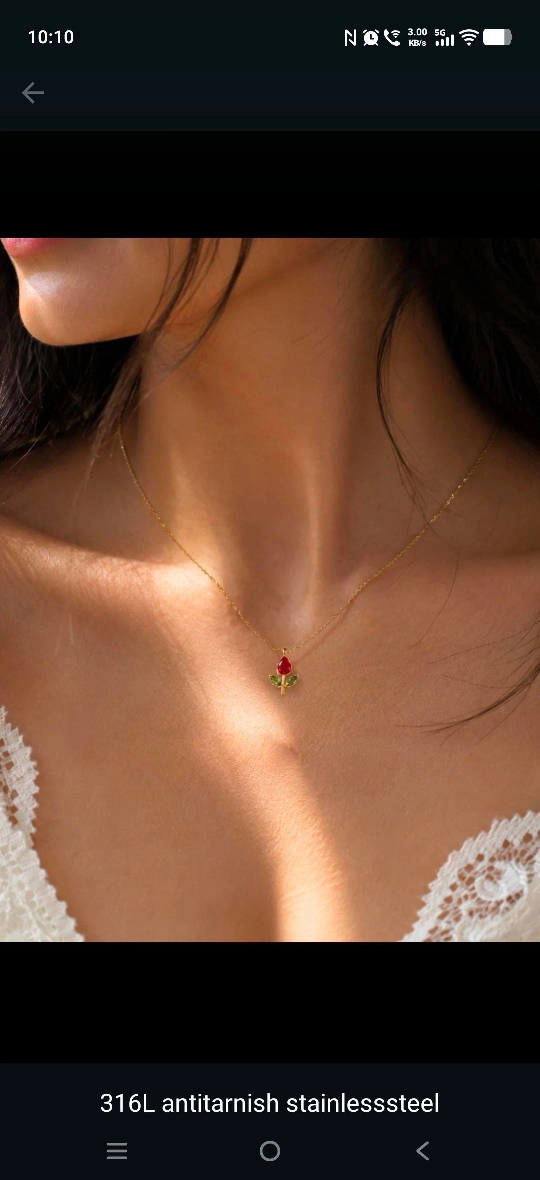Red tulip chain