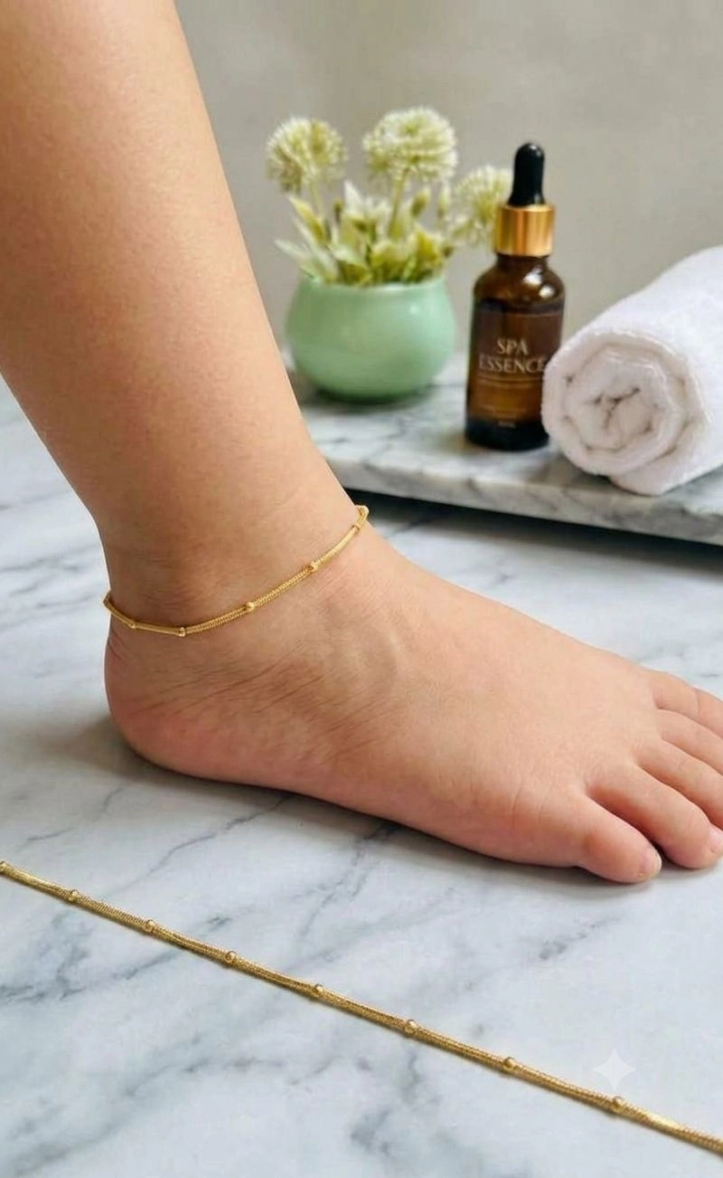 Small beaded kids Anklets