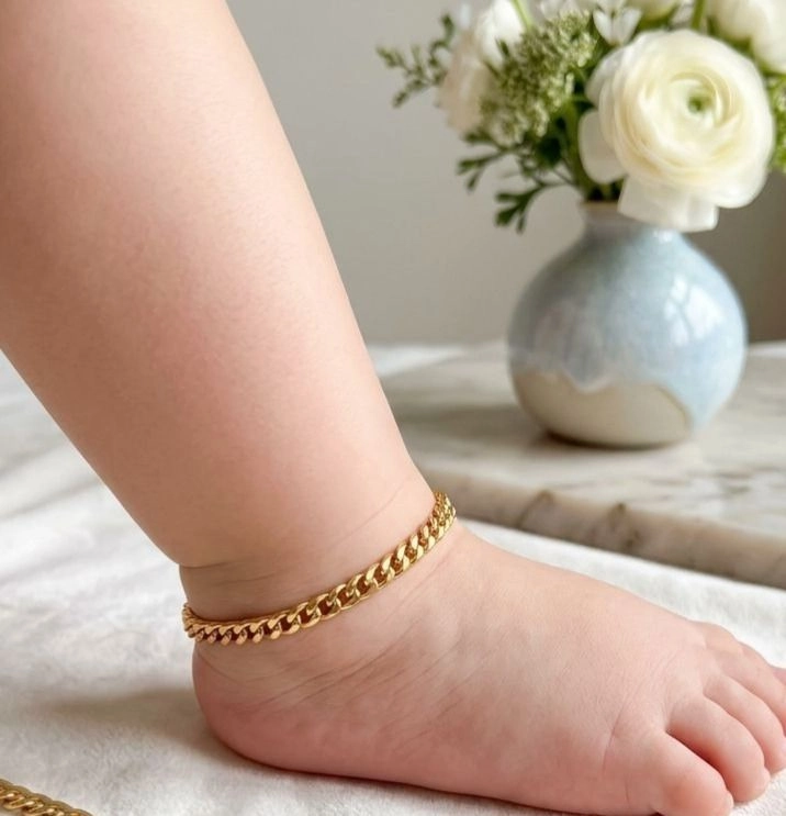 Sachin chain kids Anklets