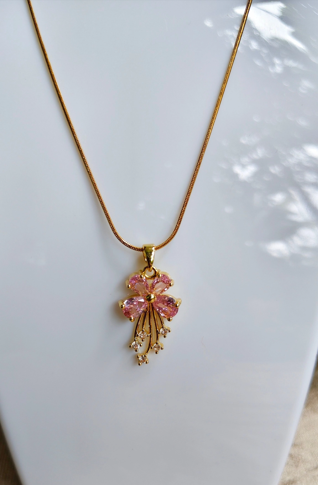 4 petal pink flower 2