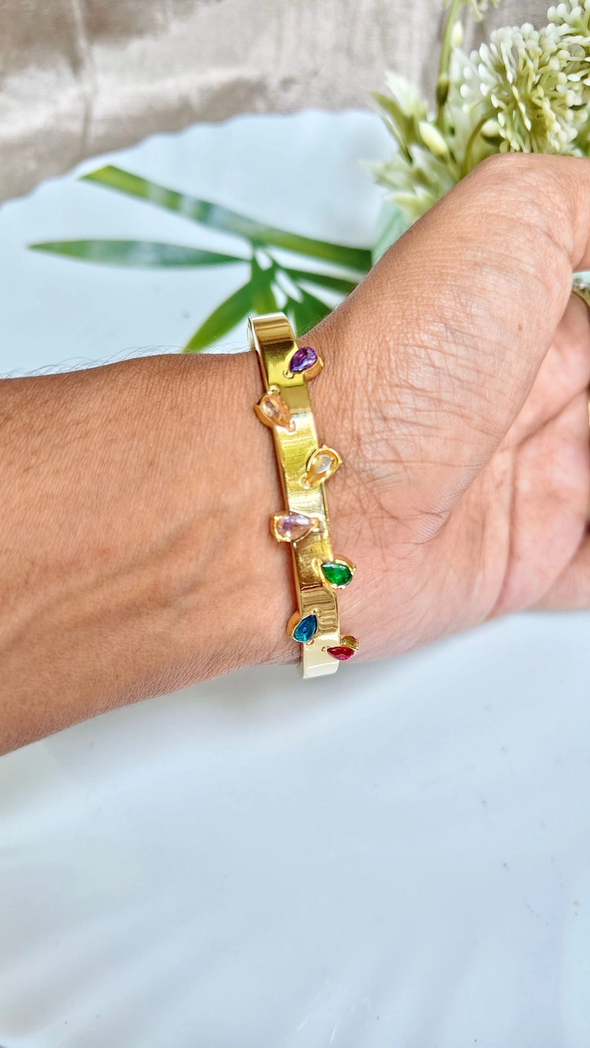 Multicolour drop bangle 2