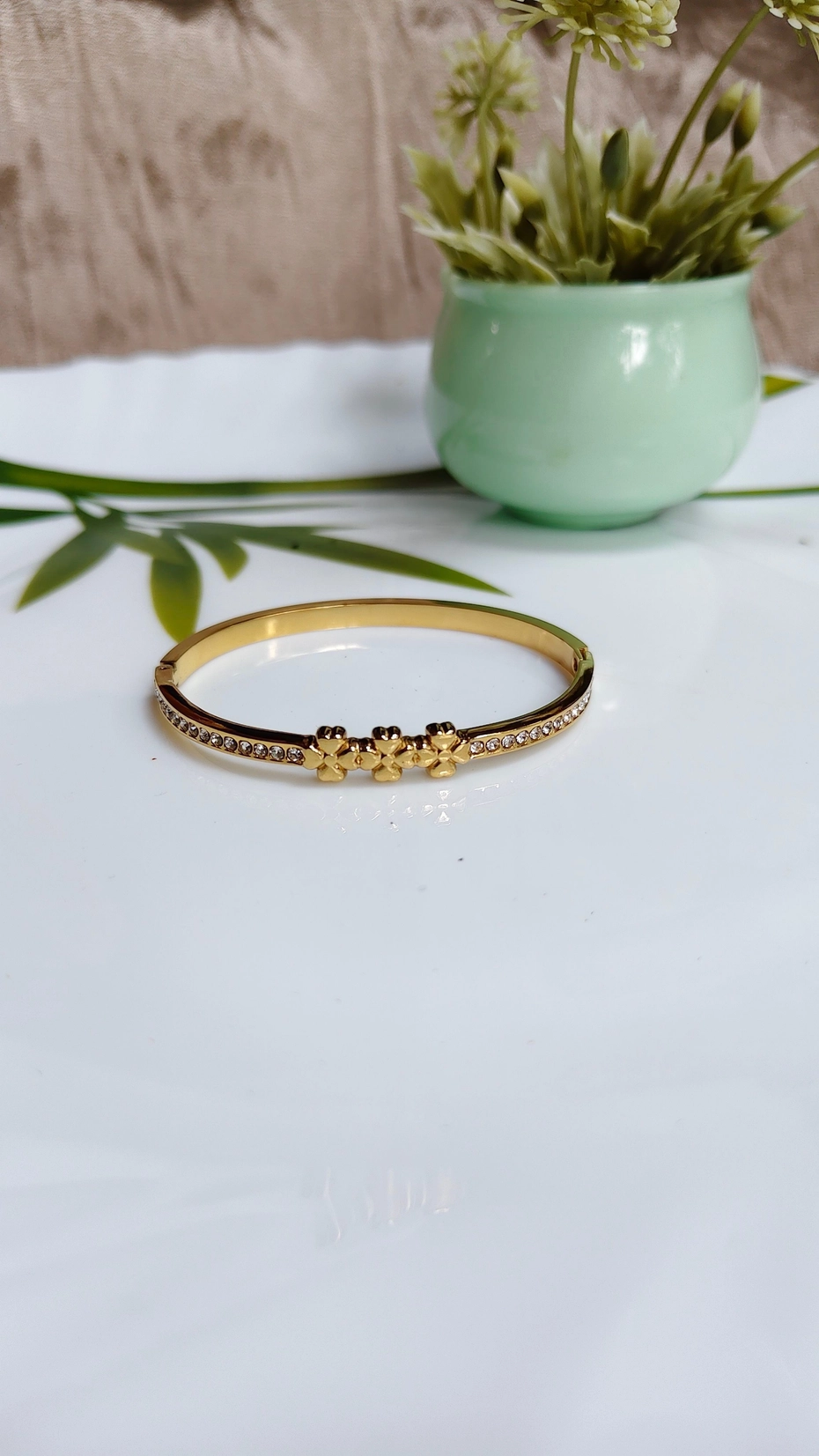 4 petal baby bangle 1