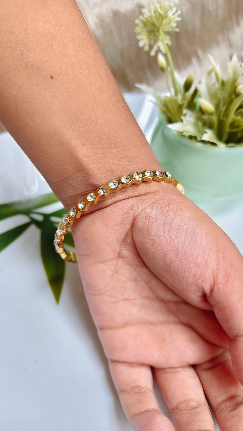 Full stones baby bangle 2