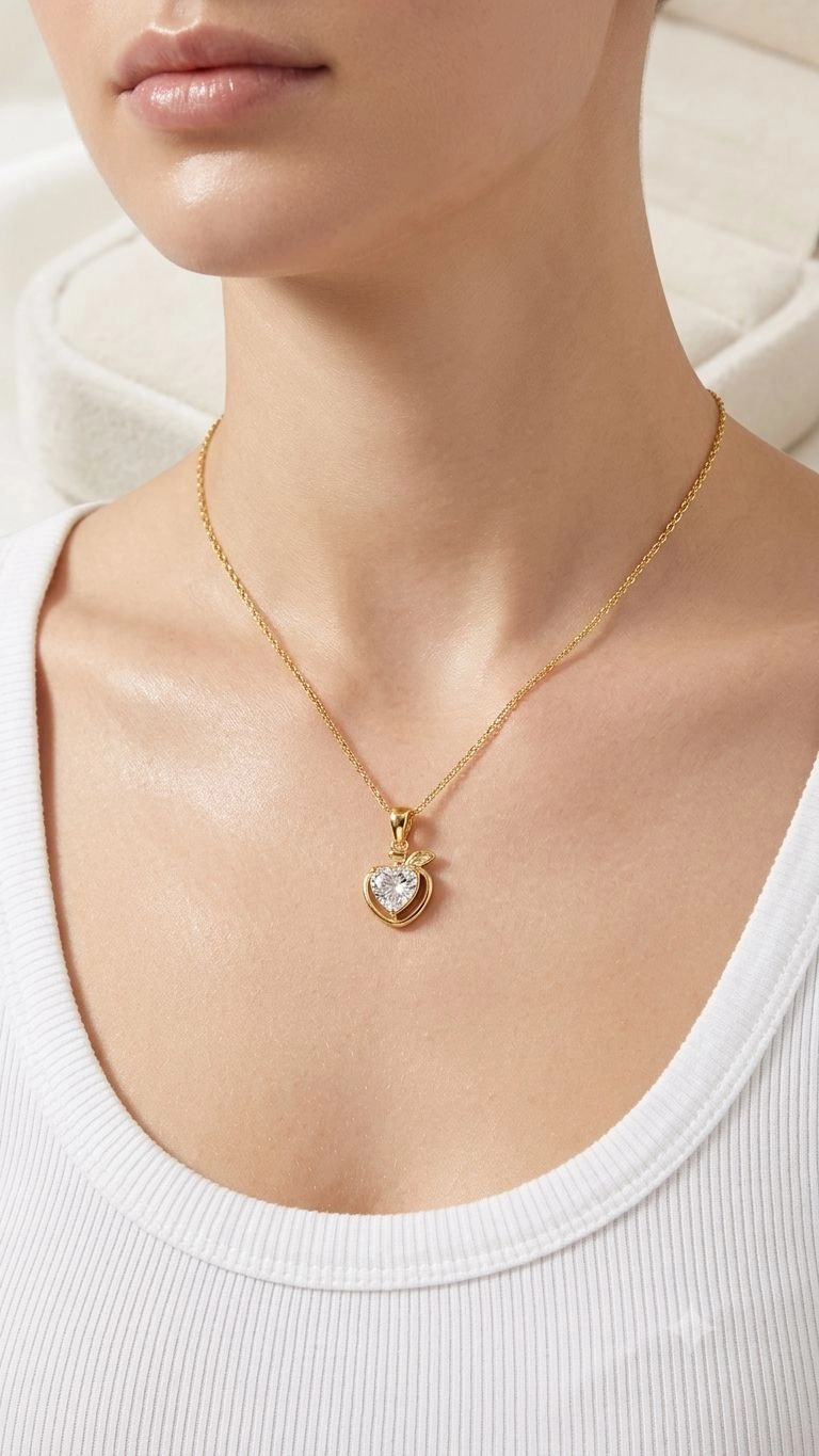 Apple necklace
