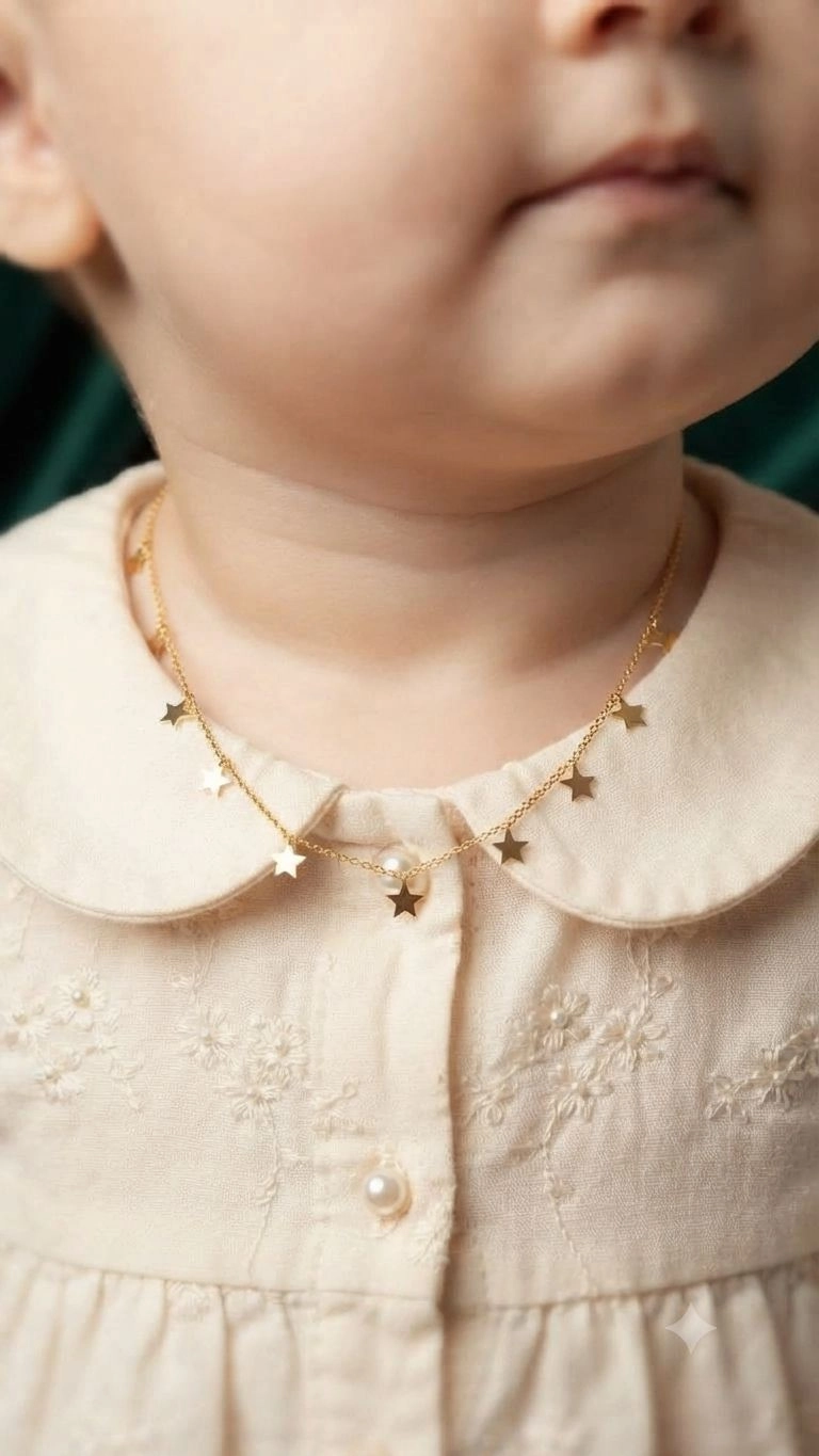 Star hanging necklace