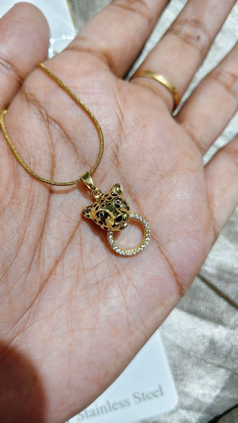 Tiger unisex kids necklace
