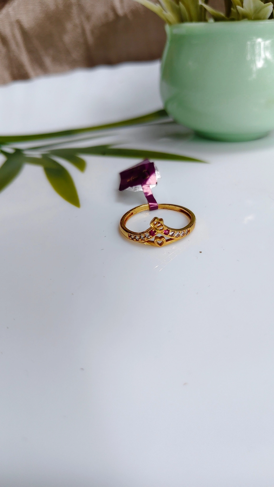 Crown with heart ring 1