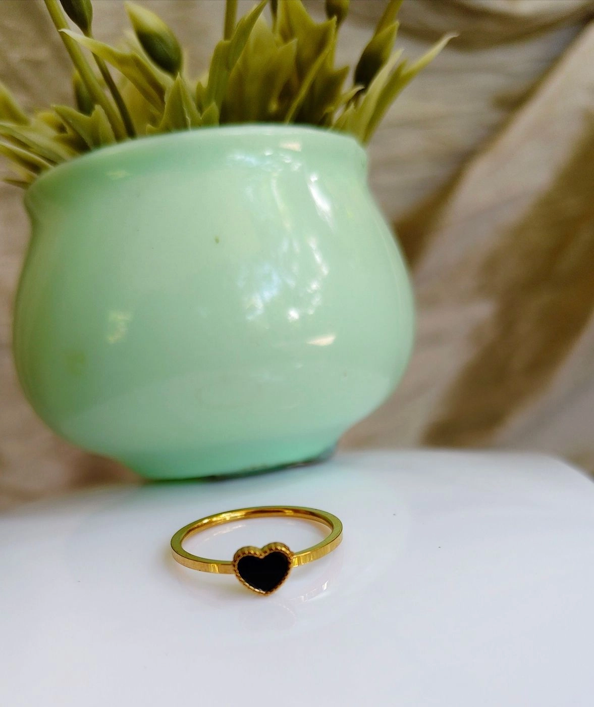 Black heart Ring 1