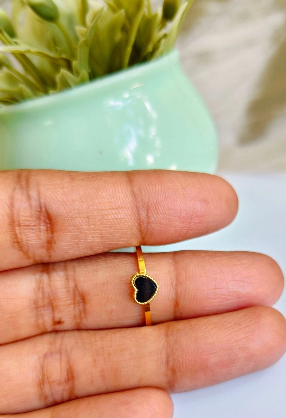 Black heart Ring 2