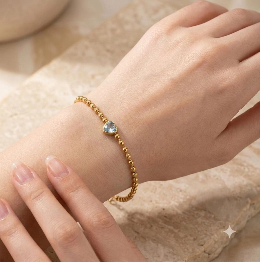 Simple heart stone