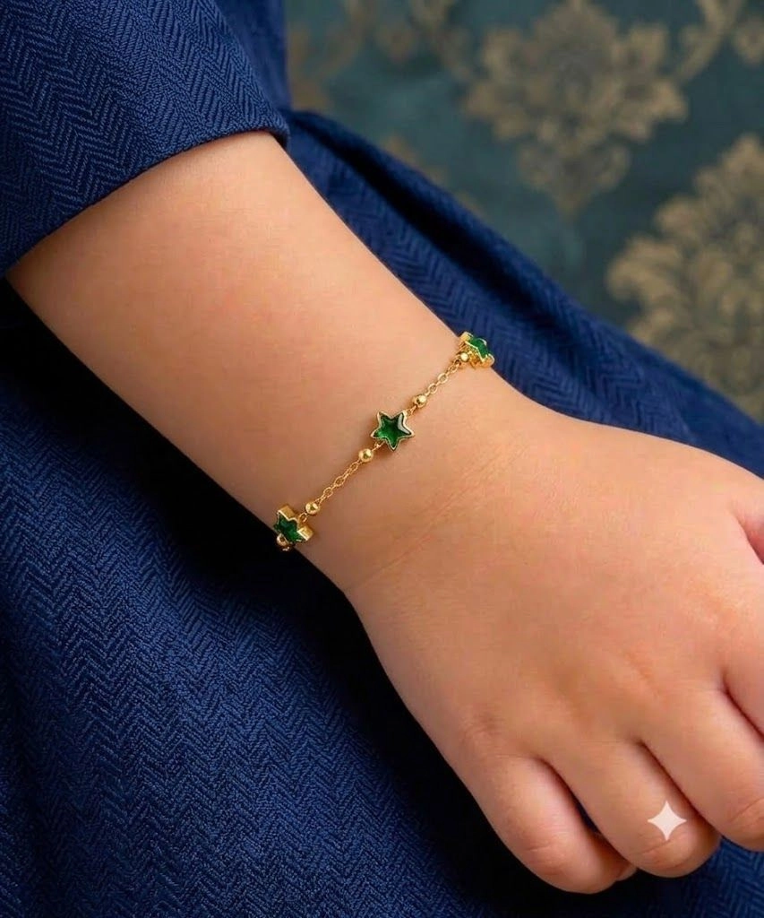 Green stone Kids and Adult bracelet