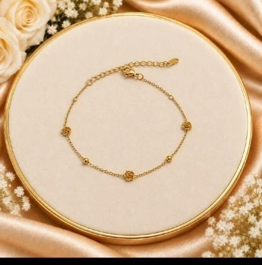 Rose flower kids and Adult bracelet