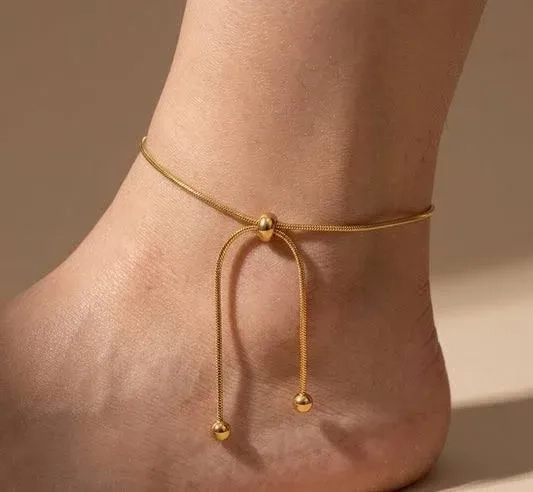Knot adjustable Anklets