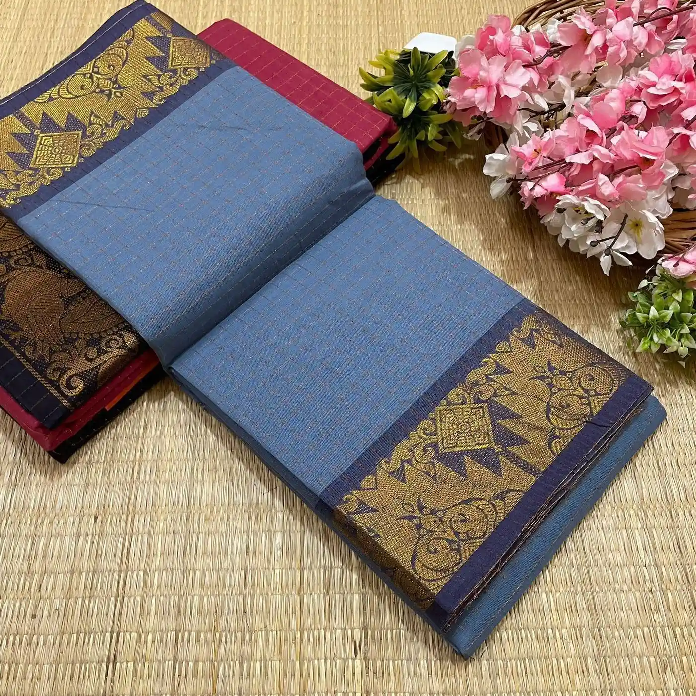 Madurai Sungudi Cotton Sarees 2