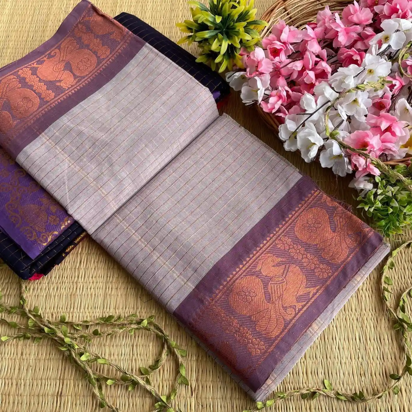 Madurai Sungudi Cotton Sarees 5