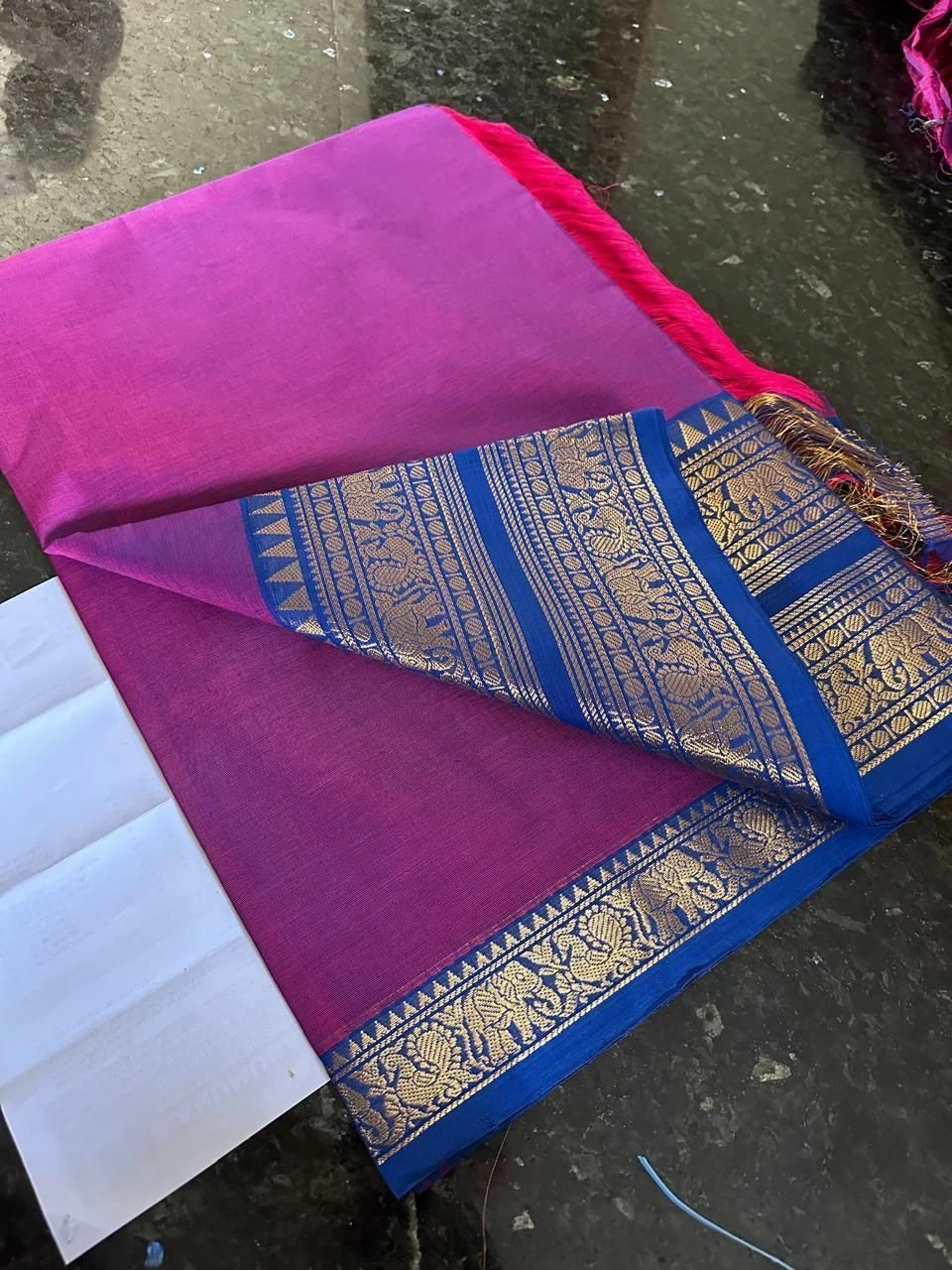 Kanchi Cotton Sarees Wirthblouse 15