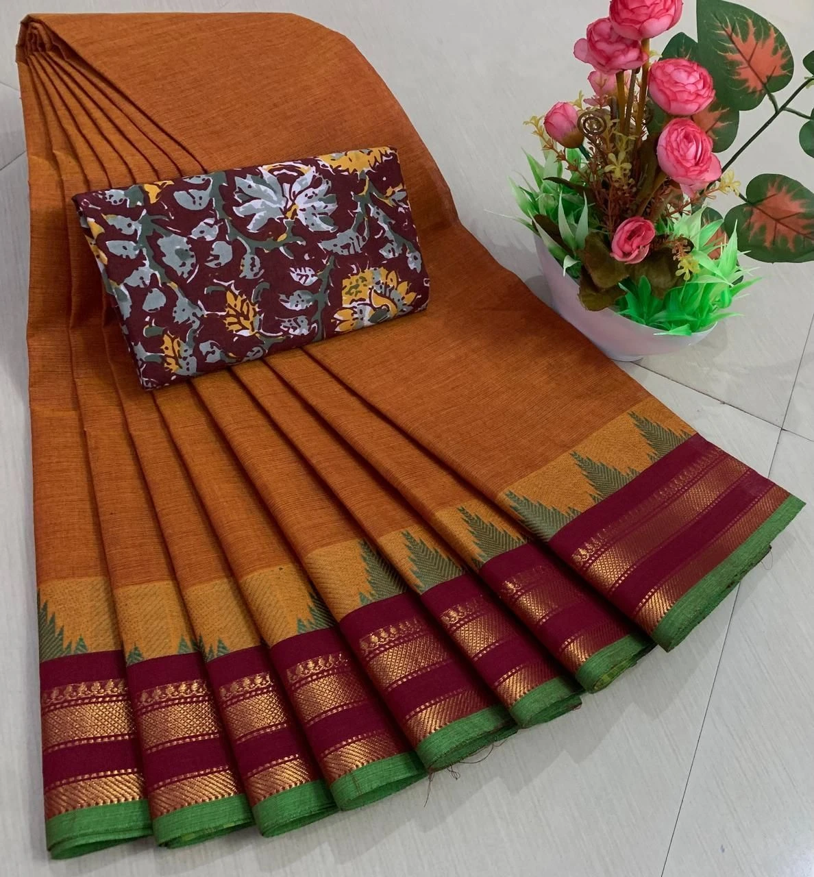 Chettinad Royal Cotton Sarees 6