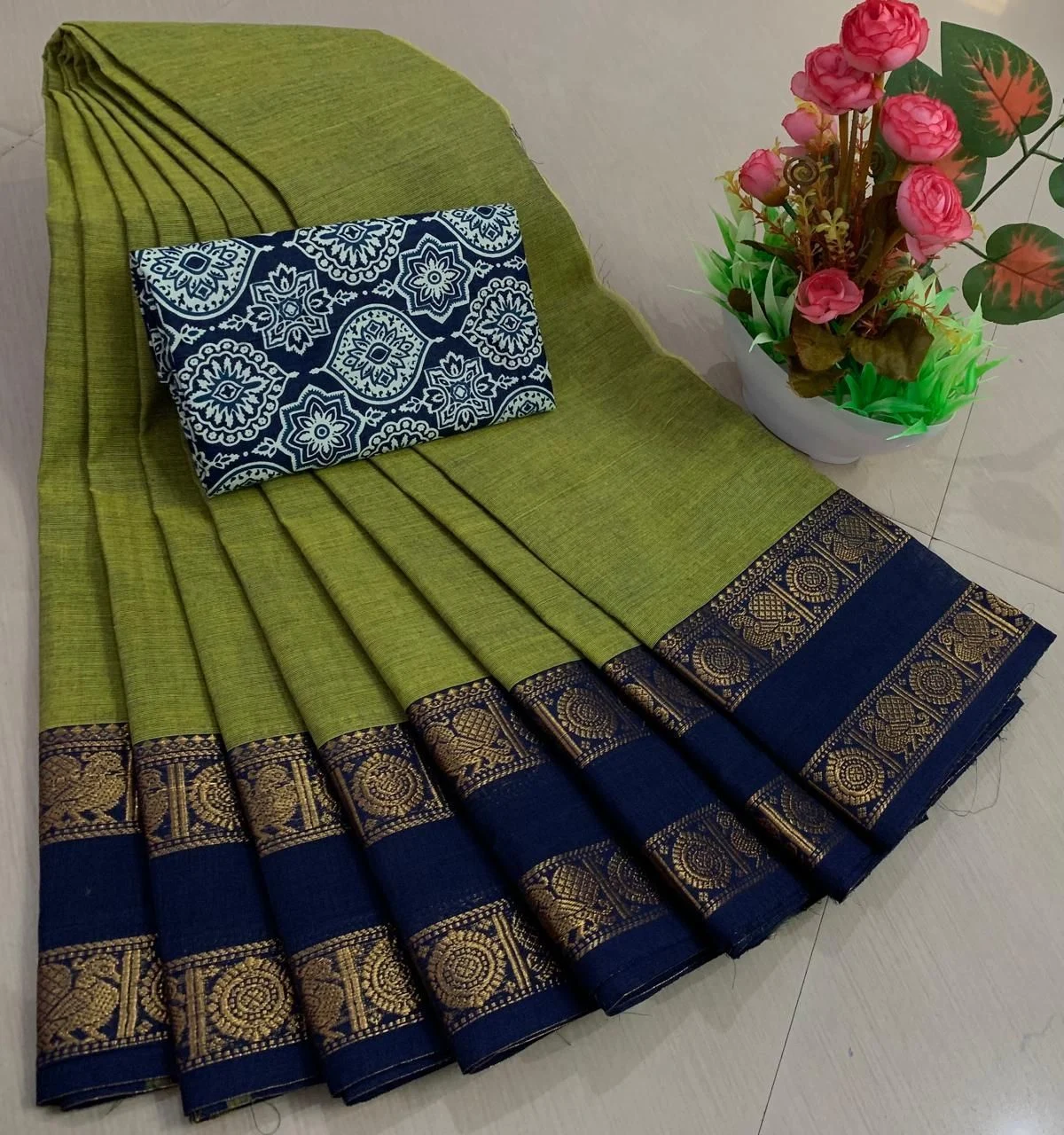 Chettinad Royal Cotton Sarees 9