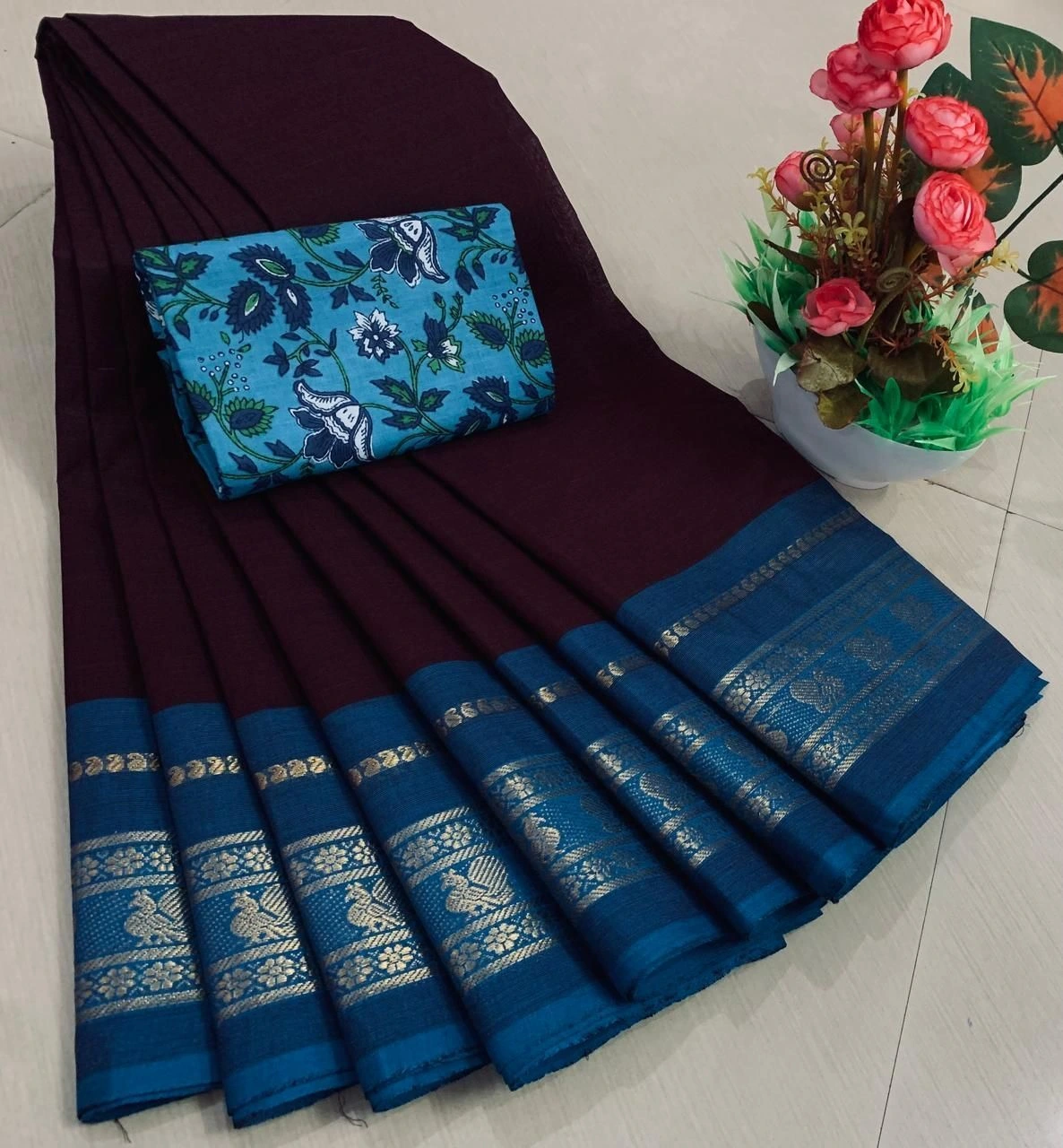 Chettinad Royal Cotton Sarees 10