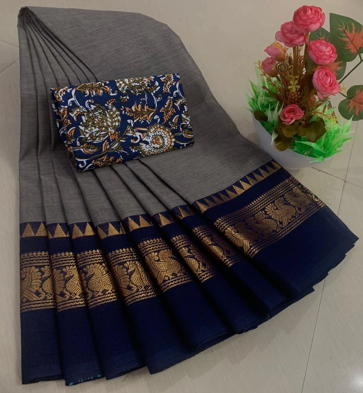 Chettinad Royal Cotton Sarees 12