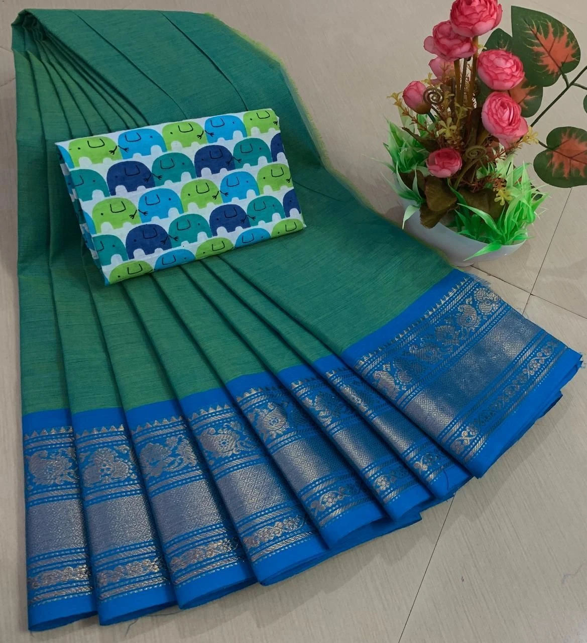 Chettinad Royal Cotton Sarees 16