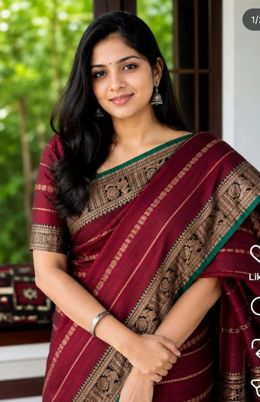 Narayanpet Cotton Sarees Wirthblouse 4
