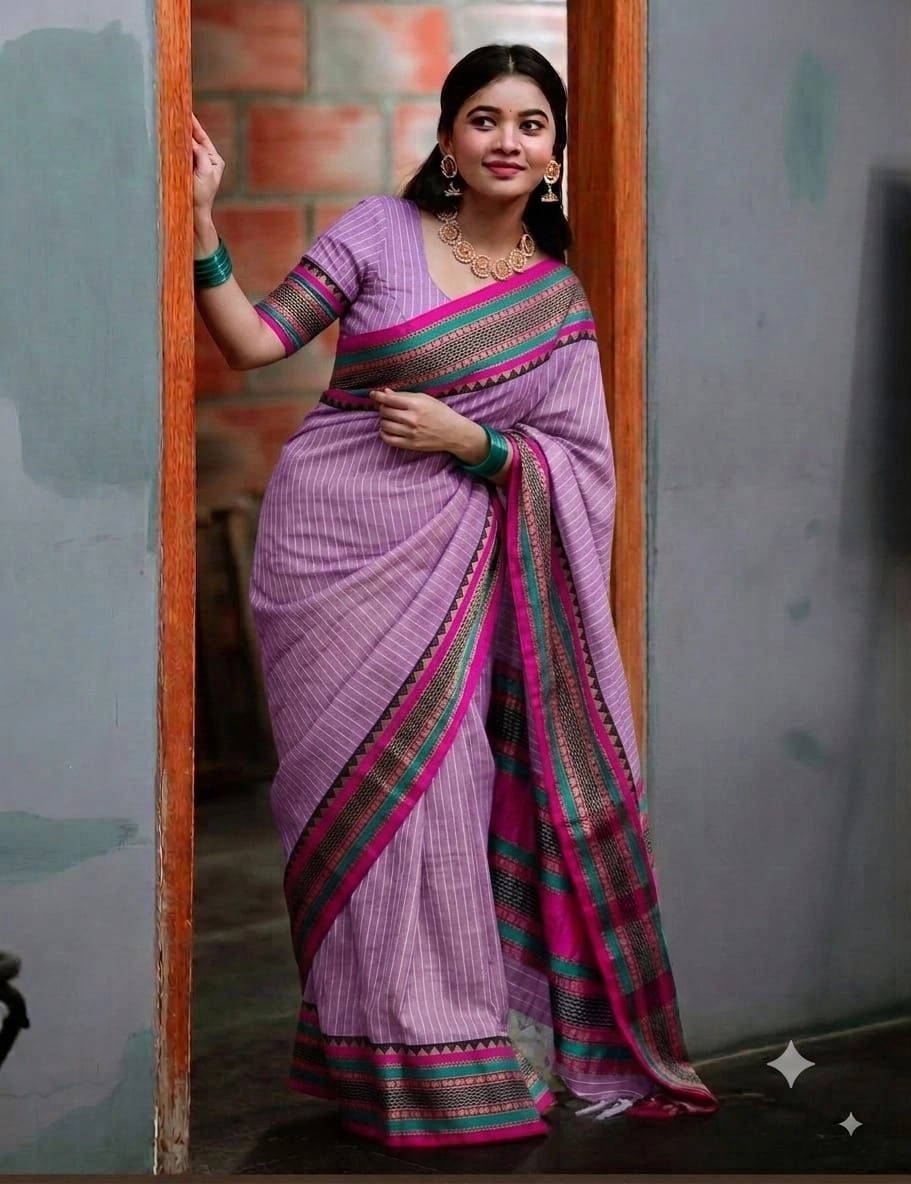 Narayanpet Cotton Sarees Wirthblouse 10
