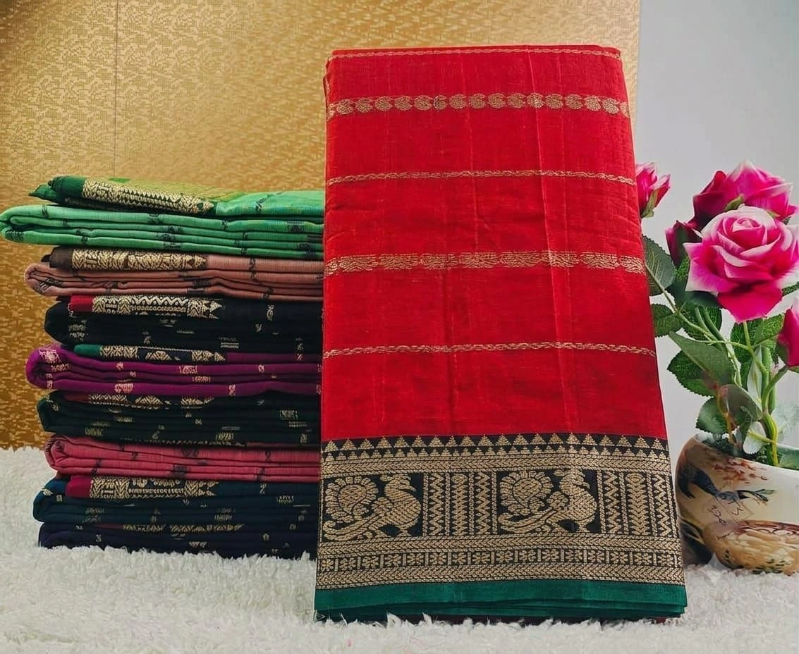 Narayanpet Cotton Sarees Wirthblouse 18