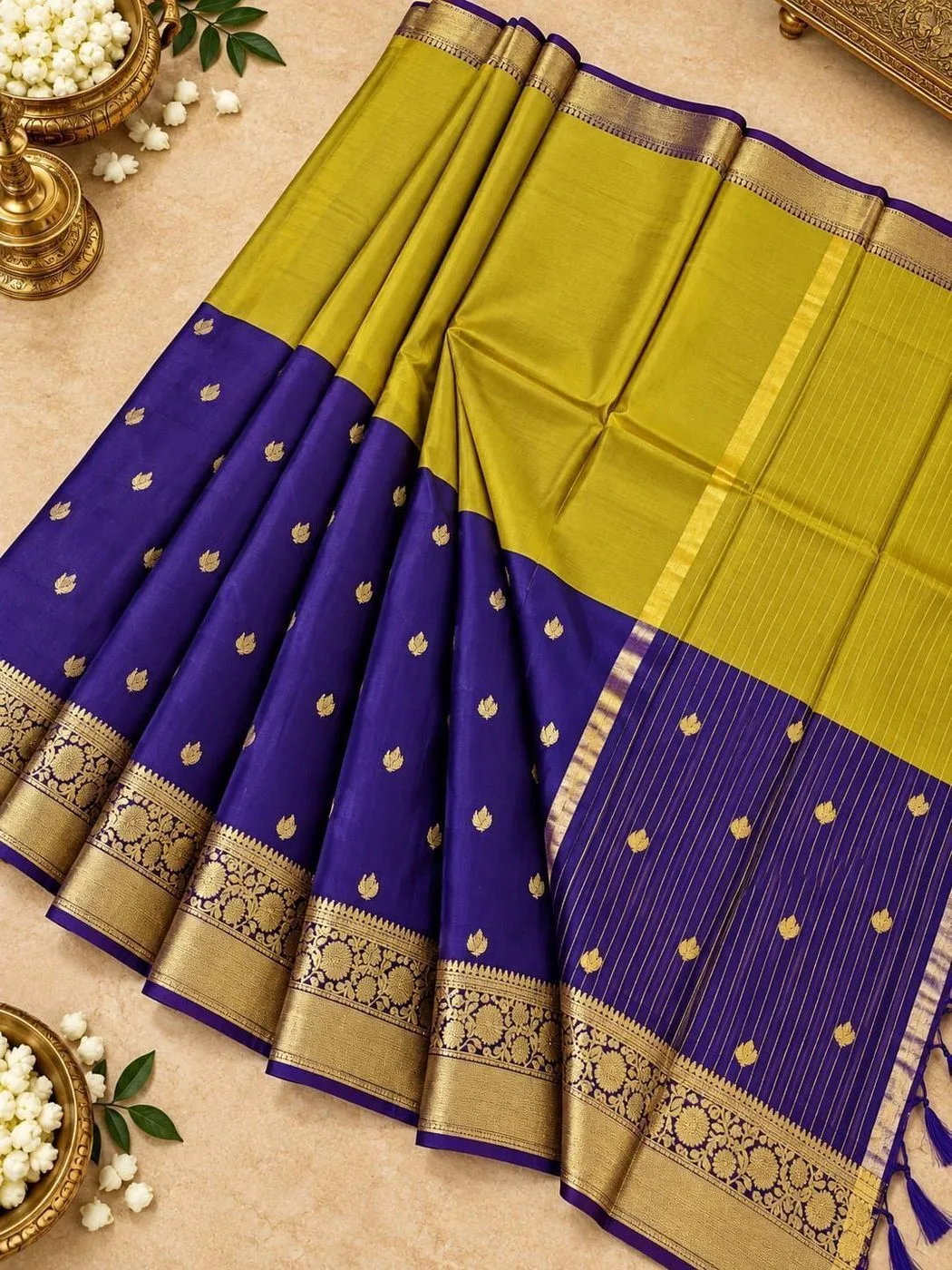 Banarasi Tssue Silk Saree with blouse 5